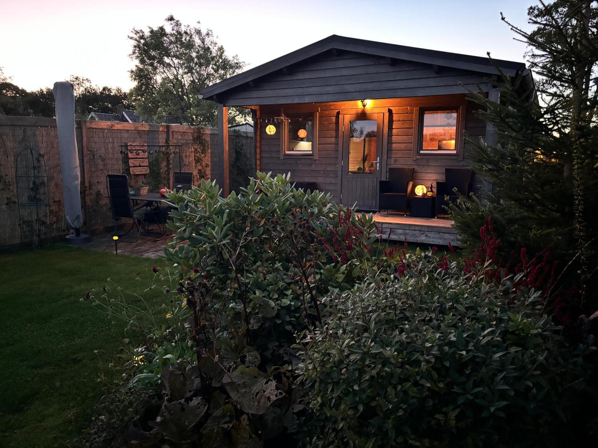 Chalet In Het Groen Met Airco Drachtstercompagnie Exterior foto
