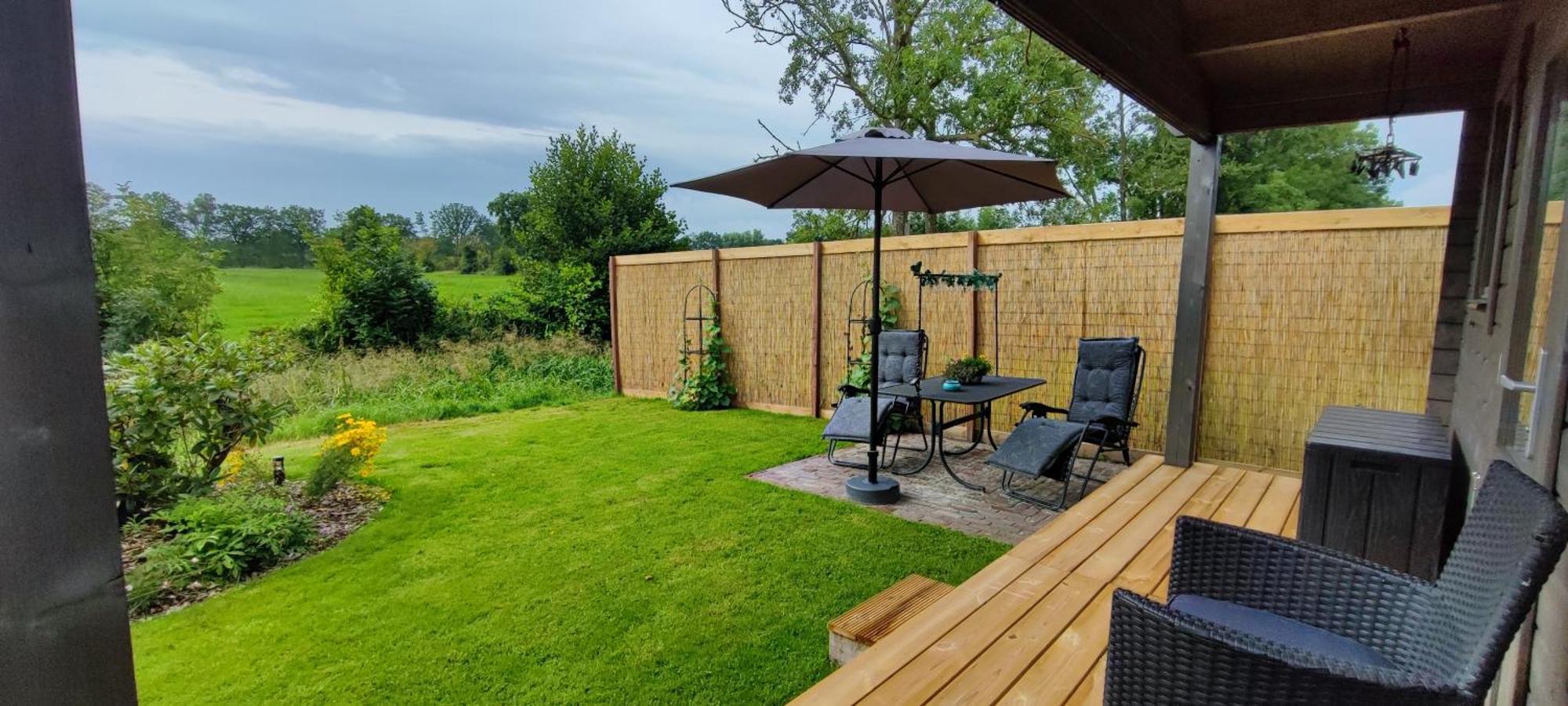 Chalet In Het Groen Met Airco Drachtstercompagnie Exterior foto